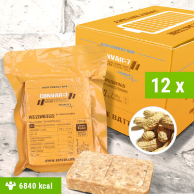 High energy noodrantsoen Peanut 20 jaar houdbaar (Per doos van 12 stuks)