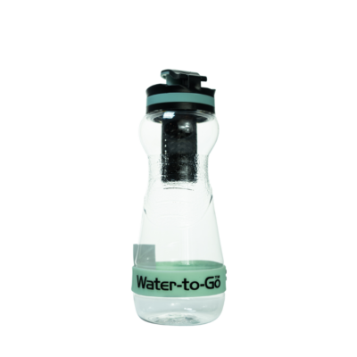 Water to Go Waterfilter 50 CL MintGroen Filtert ook virussen uit het water