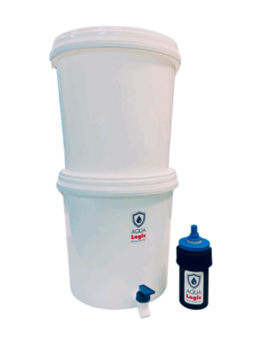 Aqualogic zwaartekracht waterfilter voor slootwater